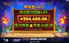 오늘은 되는날인가봅니다