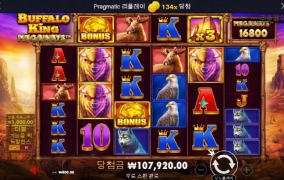 버팔로킹 소액 돌려봅니다