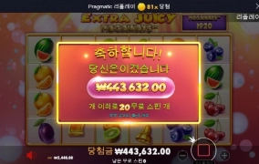 엑스트라 쥬시 너무 안잡히네