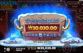 프라그마틱 맘모스  후기입니다