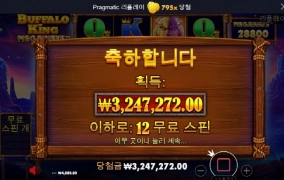 버팔로킹 이맛이지 800배 개 고맙다 ㅅㅅㅅ