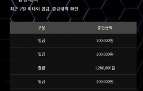 슬롯도 하고 에볼도 합니다ㅠㅠ 입출금후기