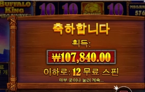 버팔로킹 소소하게 잘놀고 갑니다