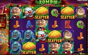 좀비카니발 대박 스캐터4개