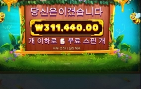 3버징와일드 오늘도 꿀빨러 왔습니다