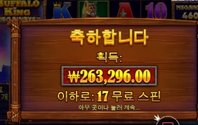 버팔로킹 스타트 좋고 ㅅㅅ