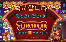 개집 멀티홀드 간만에 배부릅니다