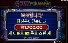 피크파워 요거 전에는 잘주더니