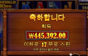 버팔로 킹 메가웨이즈 730배당 이거쥐!
