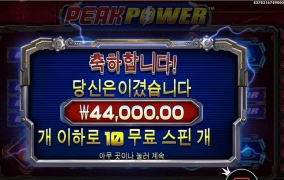 갈떄마다 평타이상은 치는 피크파워