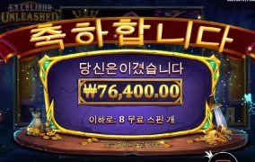 엑스칼리버 언리쉬 드럽게 안주네