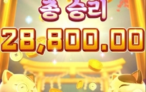 PG소프트 럭키네코 출발