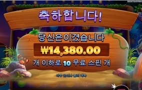 물풍선 2-3개씩 나와야하는데