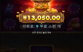 트레져 와일드 바닥 보너스