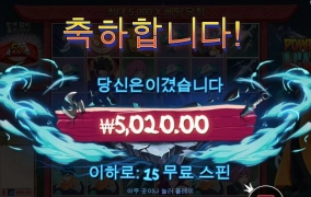 닌자파워 뻥스핀 ㄷㄷ