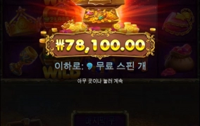 트레져와일드 바닥 보너스