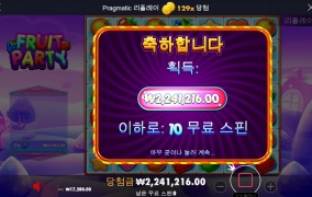 후루트 파티 후기