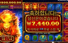 10스핀인데 카우야