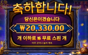 스핀값은 벌긴 했는데