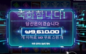 금액이 사이버적이다