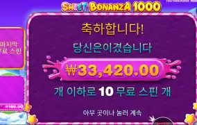 스위트 보난자 33천원