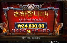 12스핀 3콩 투입했는데