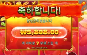 후르츠 멀티홀드 ７스핀