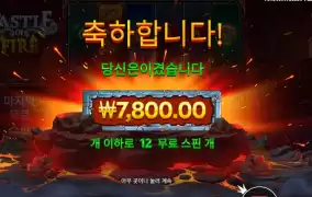 캐슬오브파이어 12스핀인데