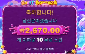 스위트 보난자 １콩 투입