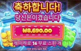 캔디자 추가 스핀받았는데