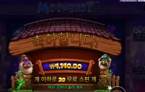 문샷 20스핀 후기