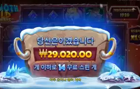 맘모스 6겜블 연속 성공