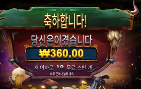 와일드 웨스트 골드 고정 픽