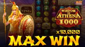 위즈덤 오브 아테나 1000 x10,000배 맥스윈!! [프라그마틱]