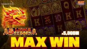 🔥신규슬롯🔥 5 라이온즈 리본 x5,000배 맥스윈!! [프라그마틱]