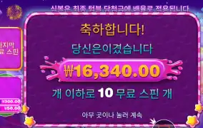 스위트 보난자 1000 다이스 후기
