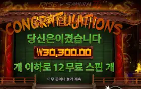 사무라이 1콩 수익