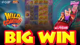 🎰대회영상: 와일드 코스터 🔥당첨금 5천만원!!🔥 x1,198배 빅윈!! [PG소프트]