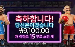 빅 배스 복싱 보너스 라운드 9천원