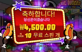 빅 버거 １０스핀