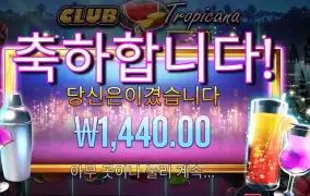 클럽 트로피카나 24천원 후기