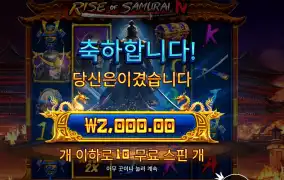 라이즈 오브 사무라이 ４ 노바닥