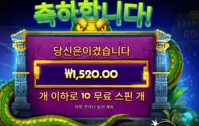 아나콘다 골드 10바퀴