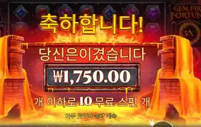 젬 파이어 포춘 １０바퀴