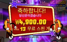 빅 버거 １３스핀