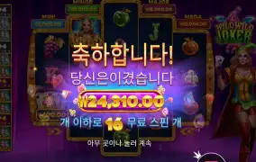 와일드 와일드 조커 １２１배