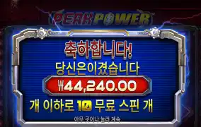 피크파워 4.4콩