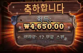 와웨골 바닥보너스