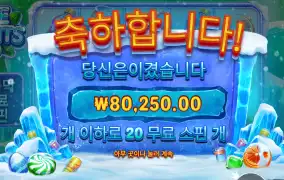추가스핀받고 8만원