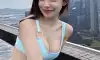 치어리더 이다혜, 절개 비키니